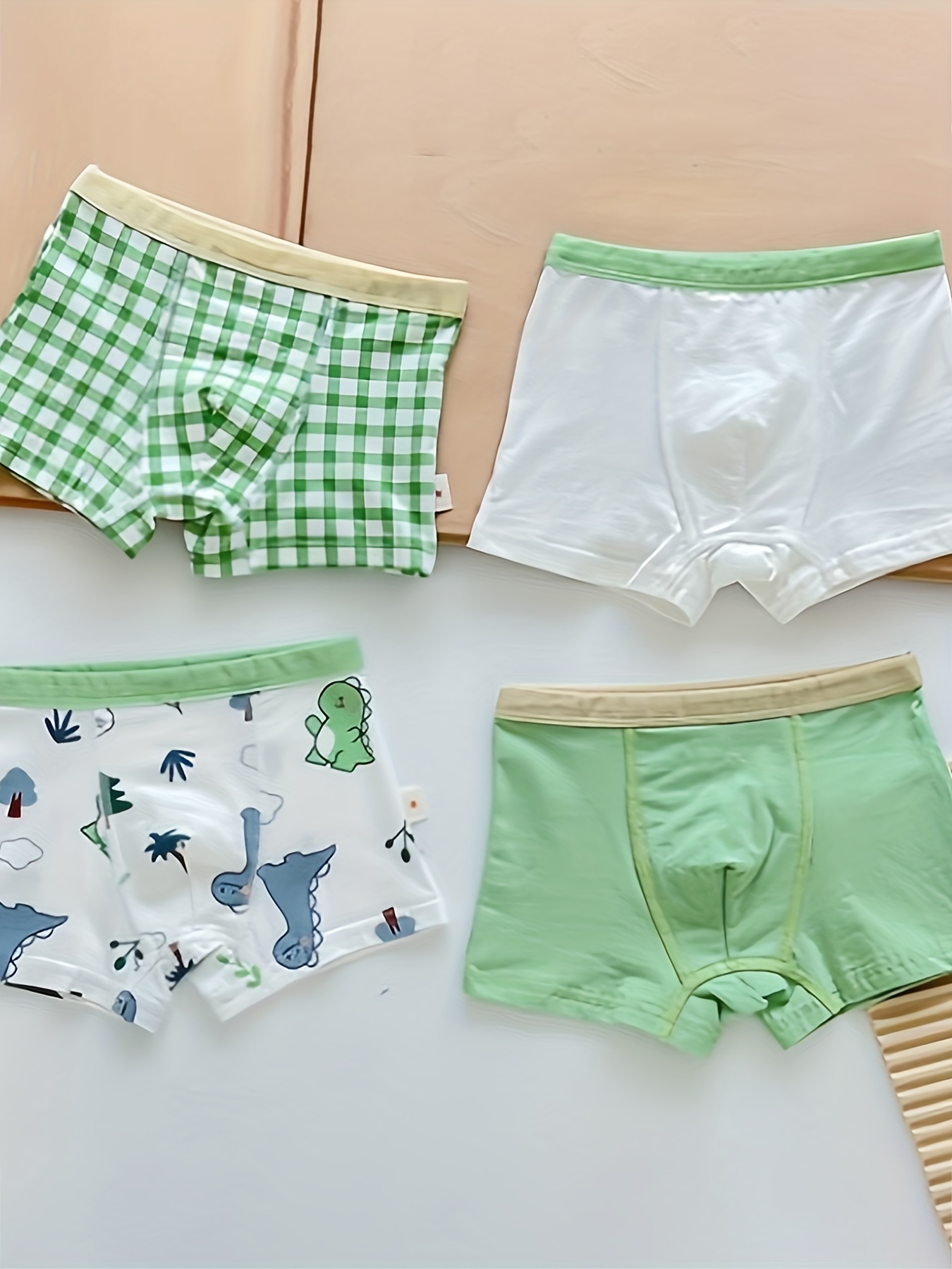 4Pack Little Girls Antibacterial Underwear Toddler Panties Big Kids Boxer  Briefs