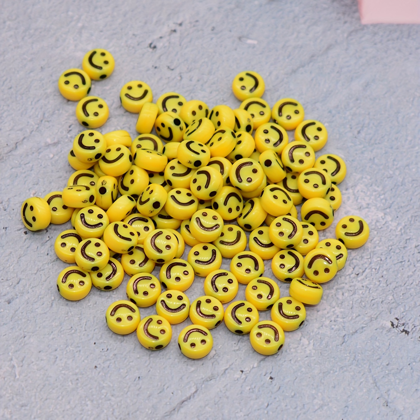 Yellow Bead String for DIY Bracelet and Necklace Making