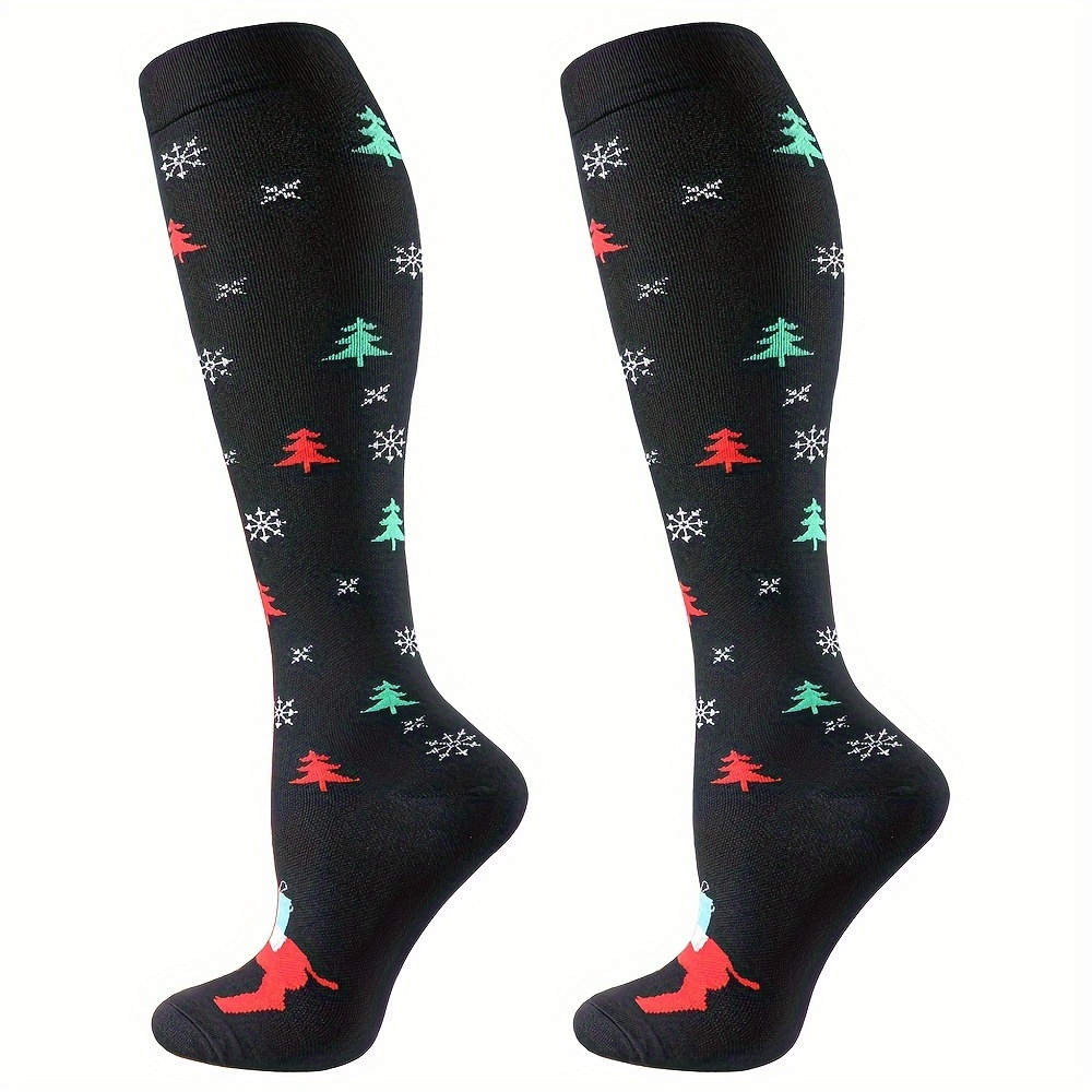 Christmas Compression Socks Women Men Circulation Best - Temu Canada