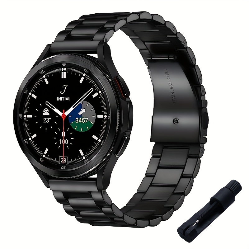 Correa de reloj compatible con Samsung Galaxy Watch 6, 40 mm, 44 mm, Galaxy  Watch 6 Classic, 43 mm, correa Galaxy Watch 5 para mujer, correa Galaxy  Watch 5, 40 mm, 44 mm, joyería para mujer Crystal Bling