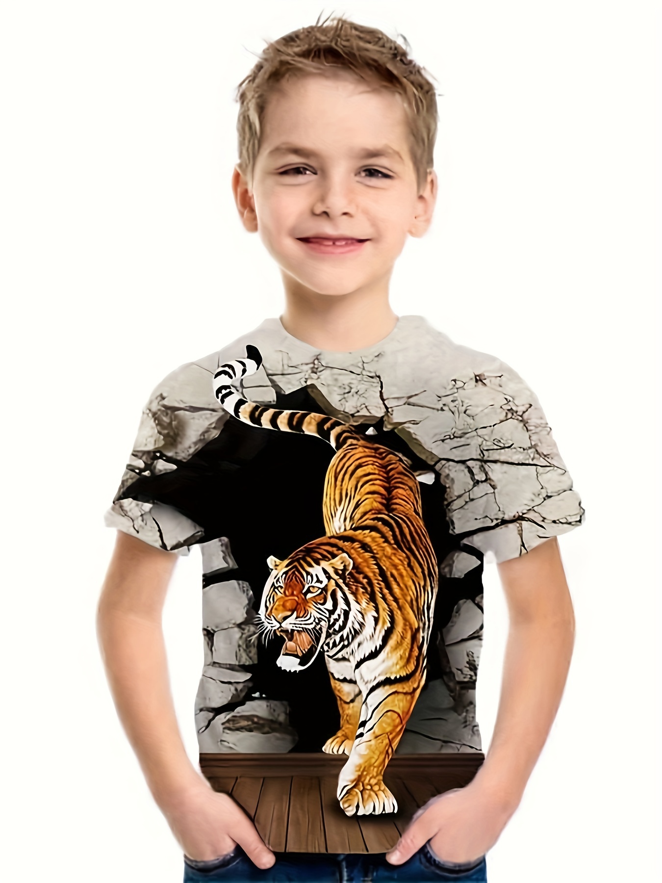 Tiger Shirt - Temu