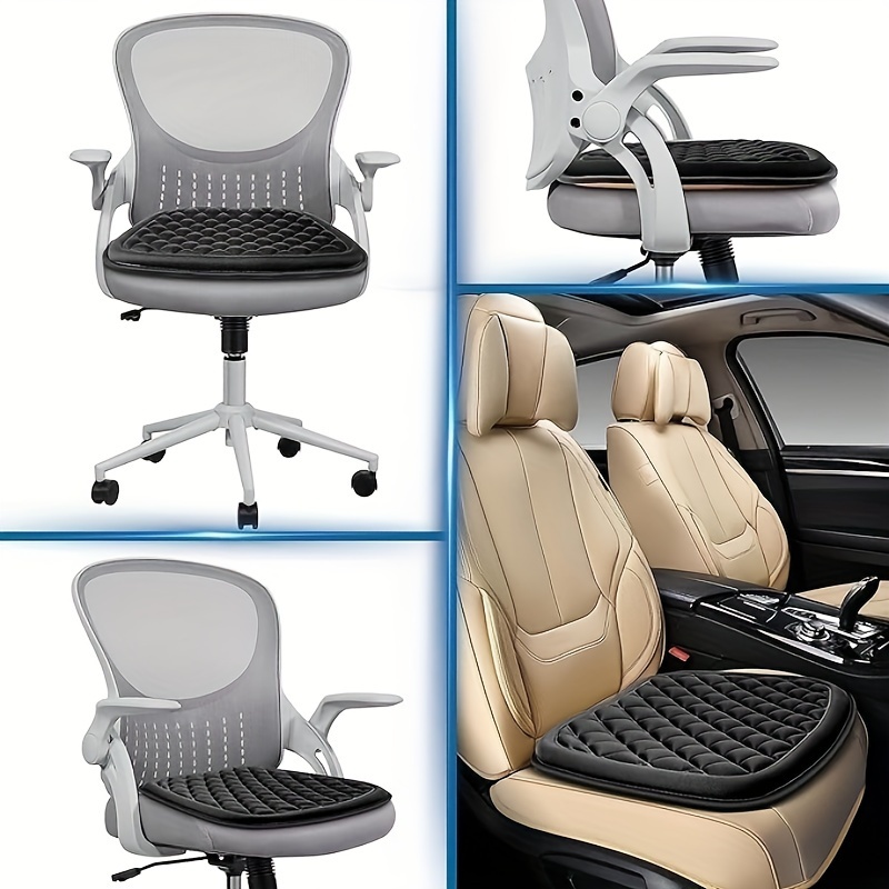 Comprar Cojín para asiento de coche, cojín para asiento de conductor con  cómoda espuma viscoelástica y goma antideslizante, silla de oficina para  vehículos, funda para asiento de coche para el hogar