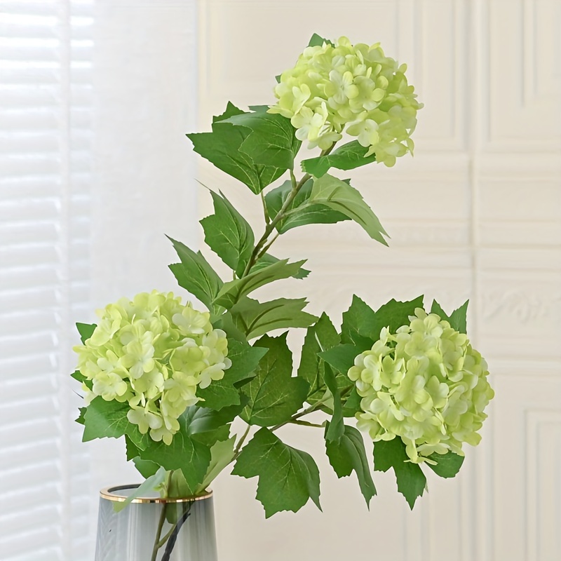 1 Ramo Hortensias Artificiales, Flores Hortensias Seda Sintética, Flores  Verano Hogar, Mesa Boda, Centro Mesa, Decoración Fiesta, Decoración  Habitación Granja Bohemia, Decoración Hogar Navidad, Encuentre Increíbles  Ofertas Ahora