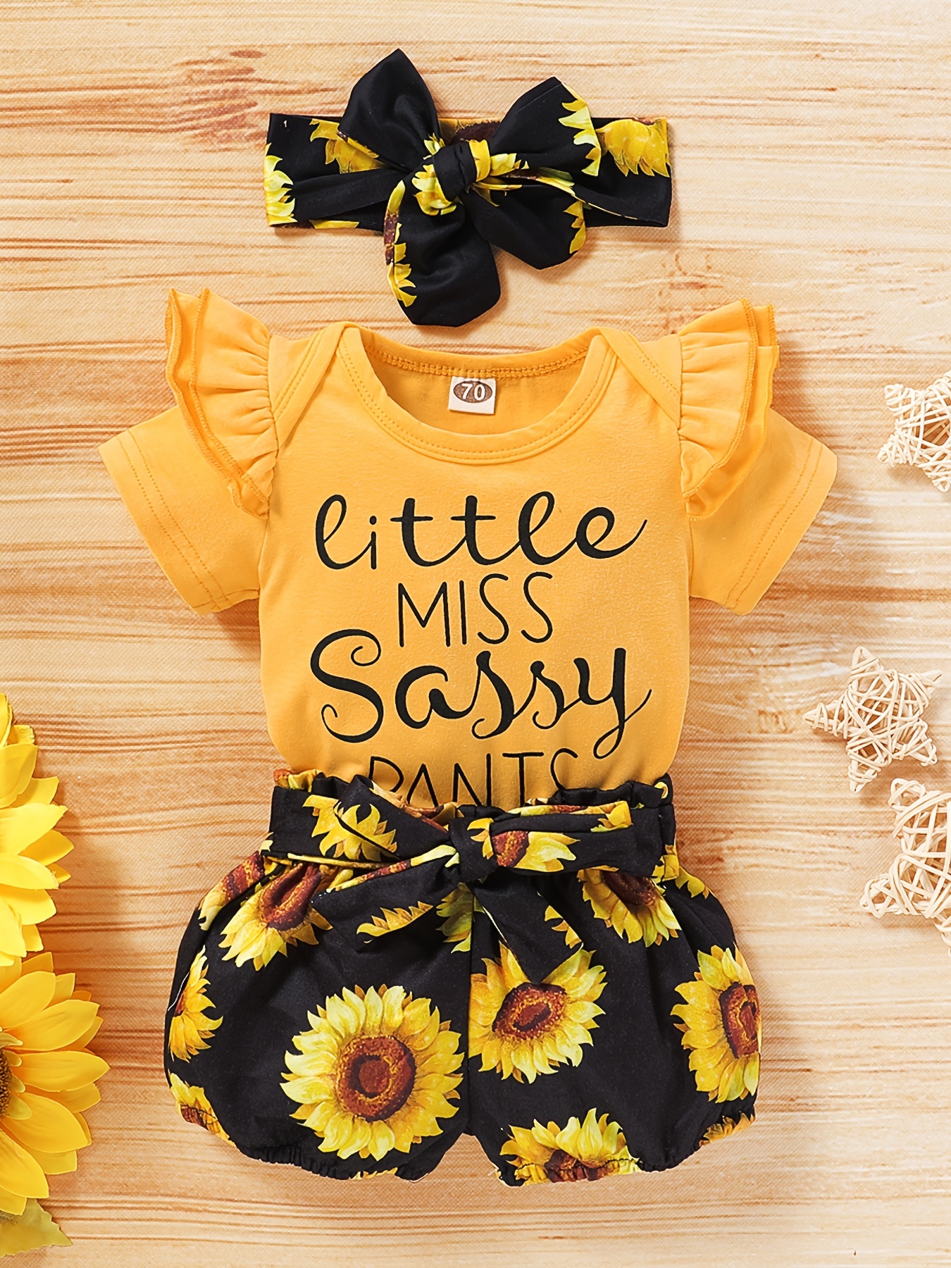 Adorable Outfit Baby Girls 'little Miss Sassy Pants' T shirt - Temu Canada