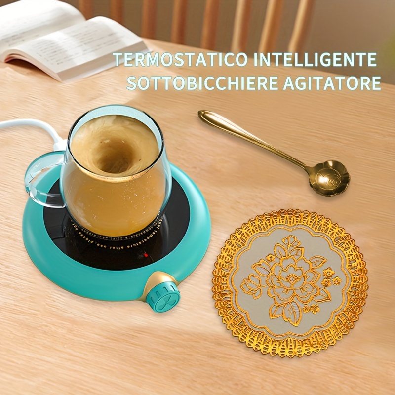 Mini riscaldatore USB portatile per tazza, sottobicchiere