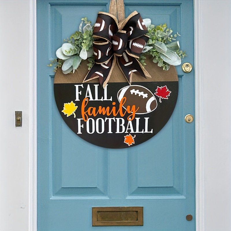 FOOTBALL WELCOME WREATH 