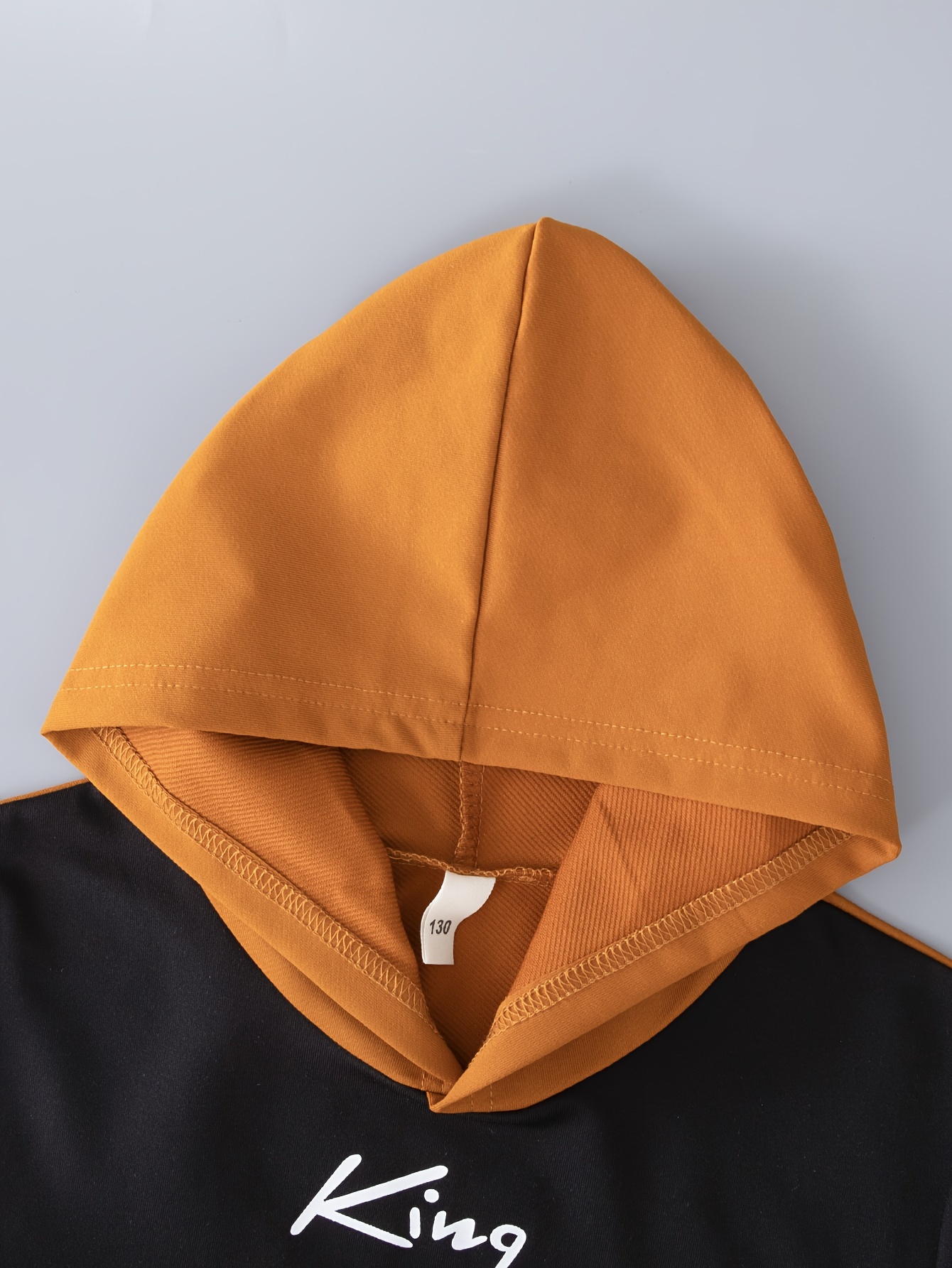 Marshmello orange and hot sale black hoodie