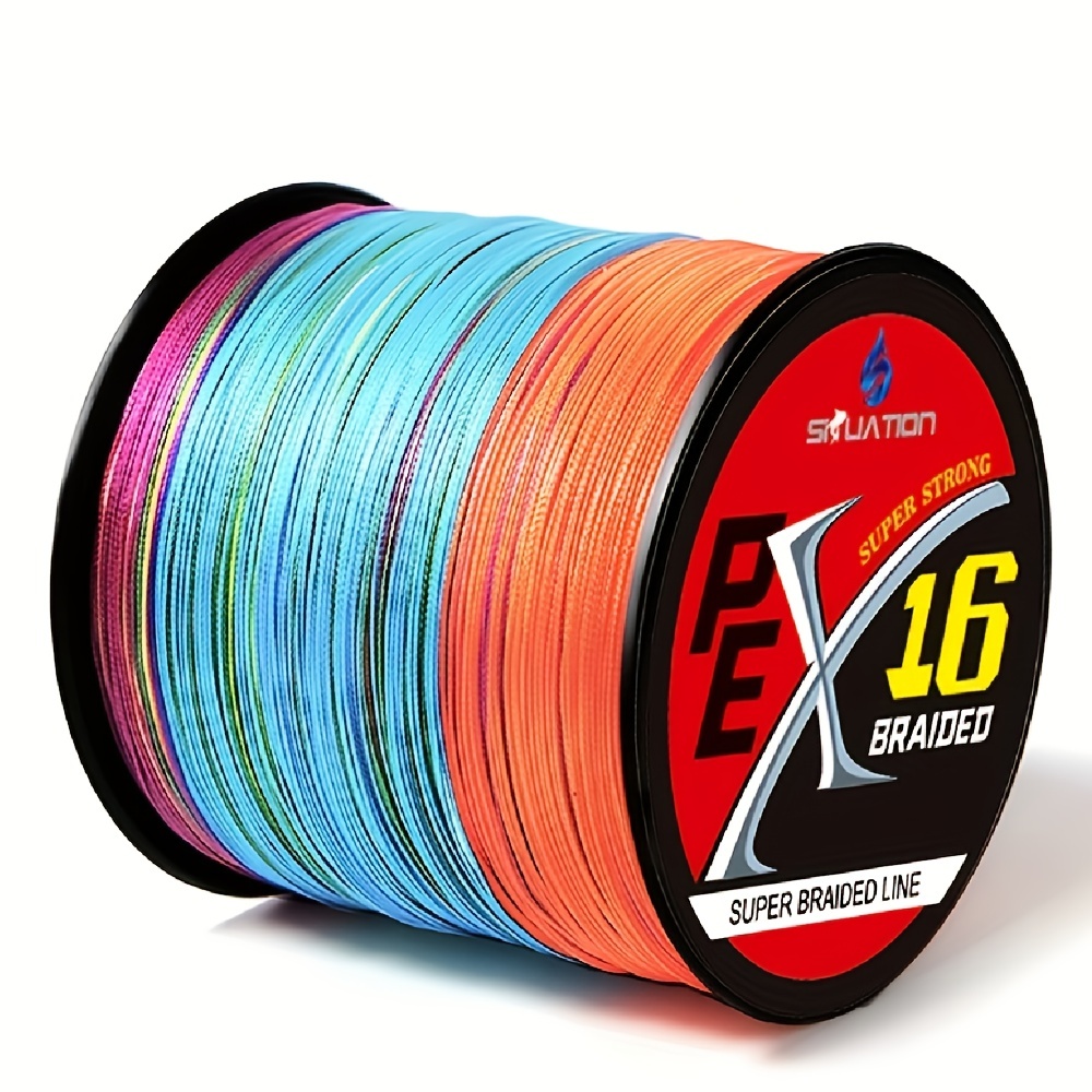 8 strand Pe Braided Fishing Line Super Strong Smooth Wear - Temu Canada