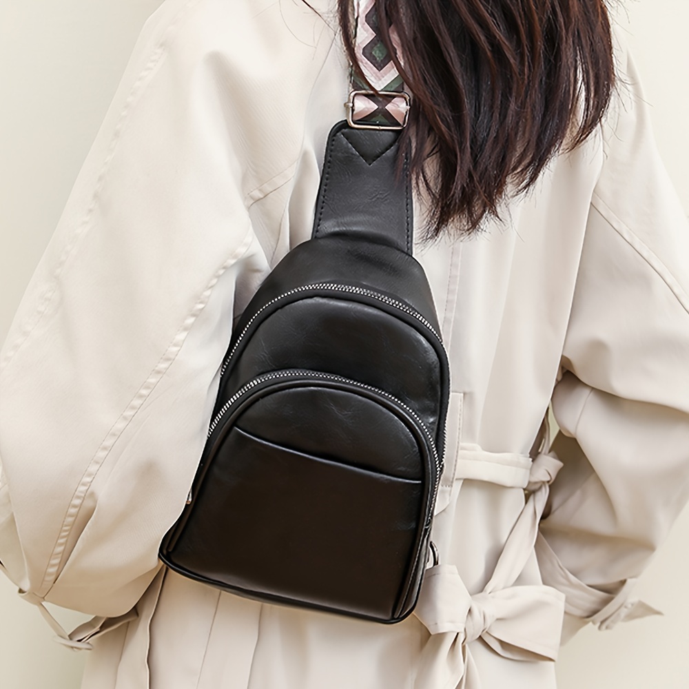 stylish sling bag women versatile foldable crossbody chest Temu