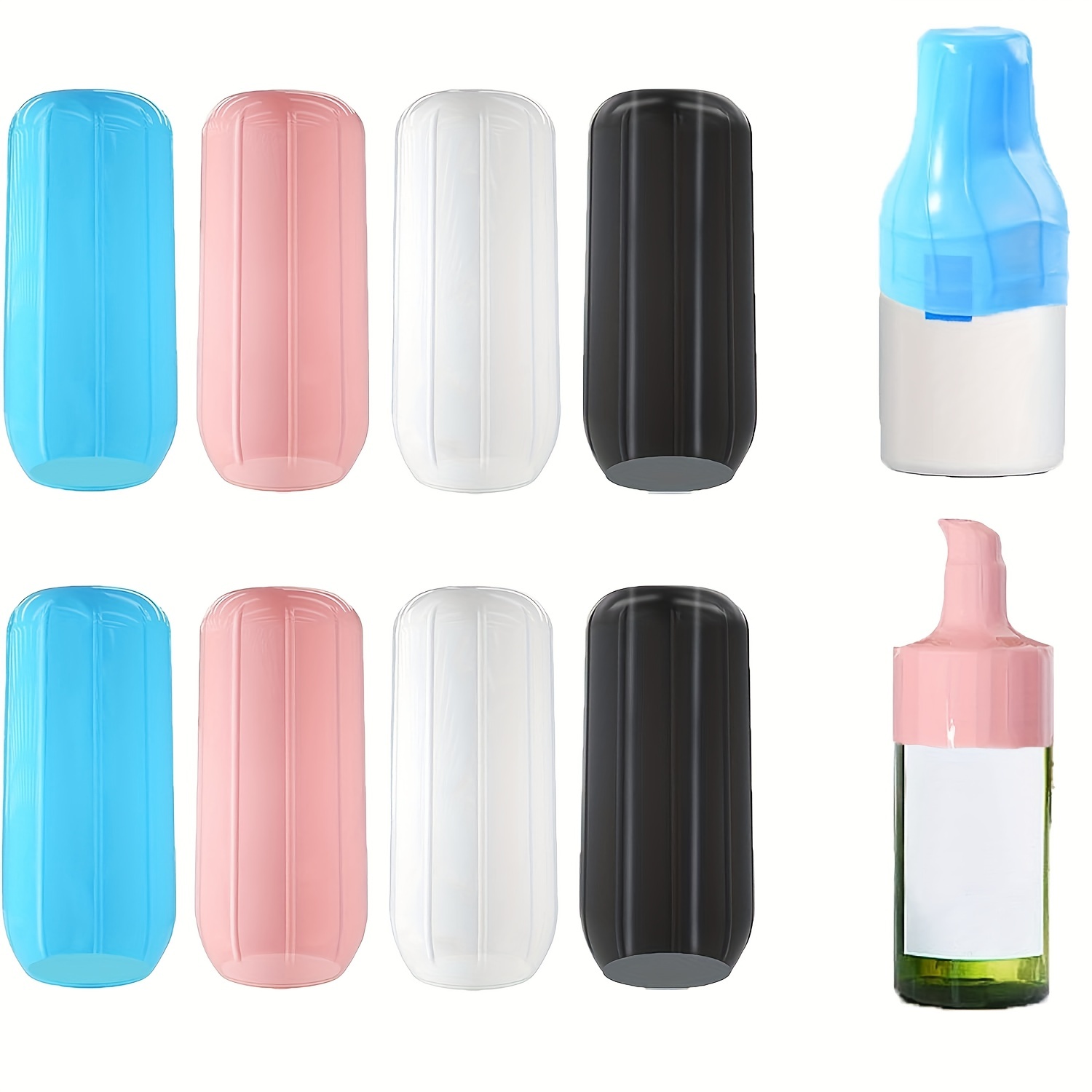 Elastic Sleeves For Leak Proofing Travel Silicone Travel Bottle