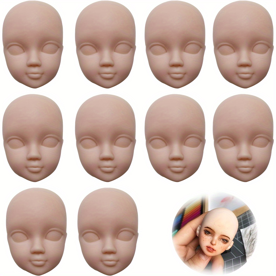 popular makeup doll head for kids