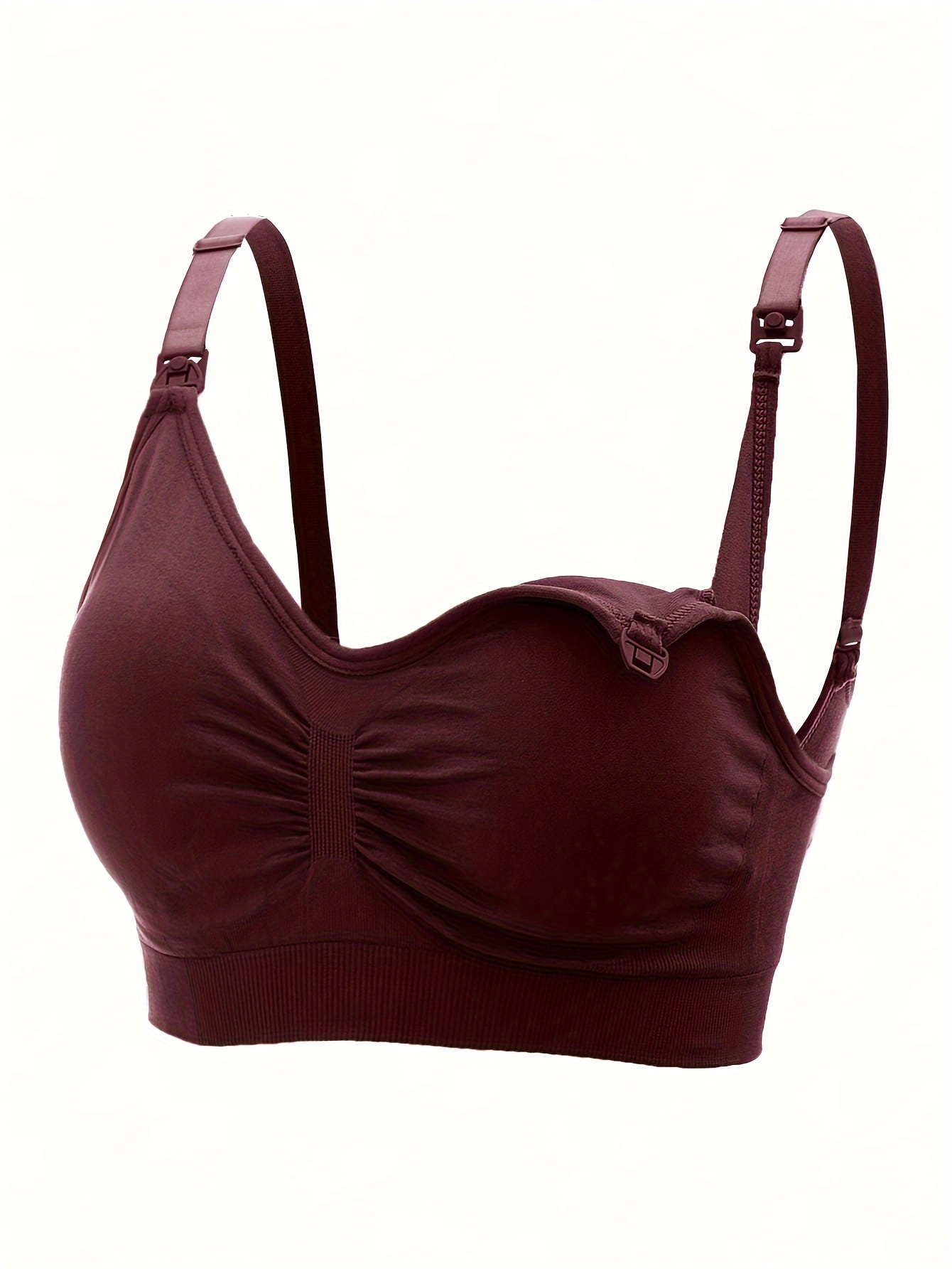 Clip Maternity Bras Comfy Seamless Full Coverage Wireless - Temu Canada