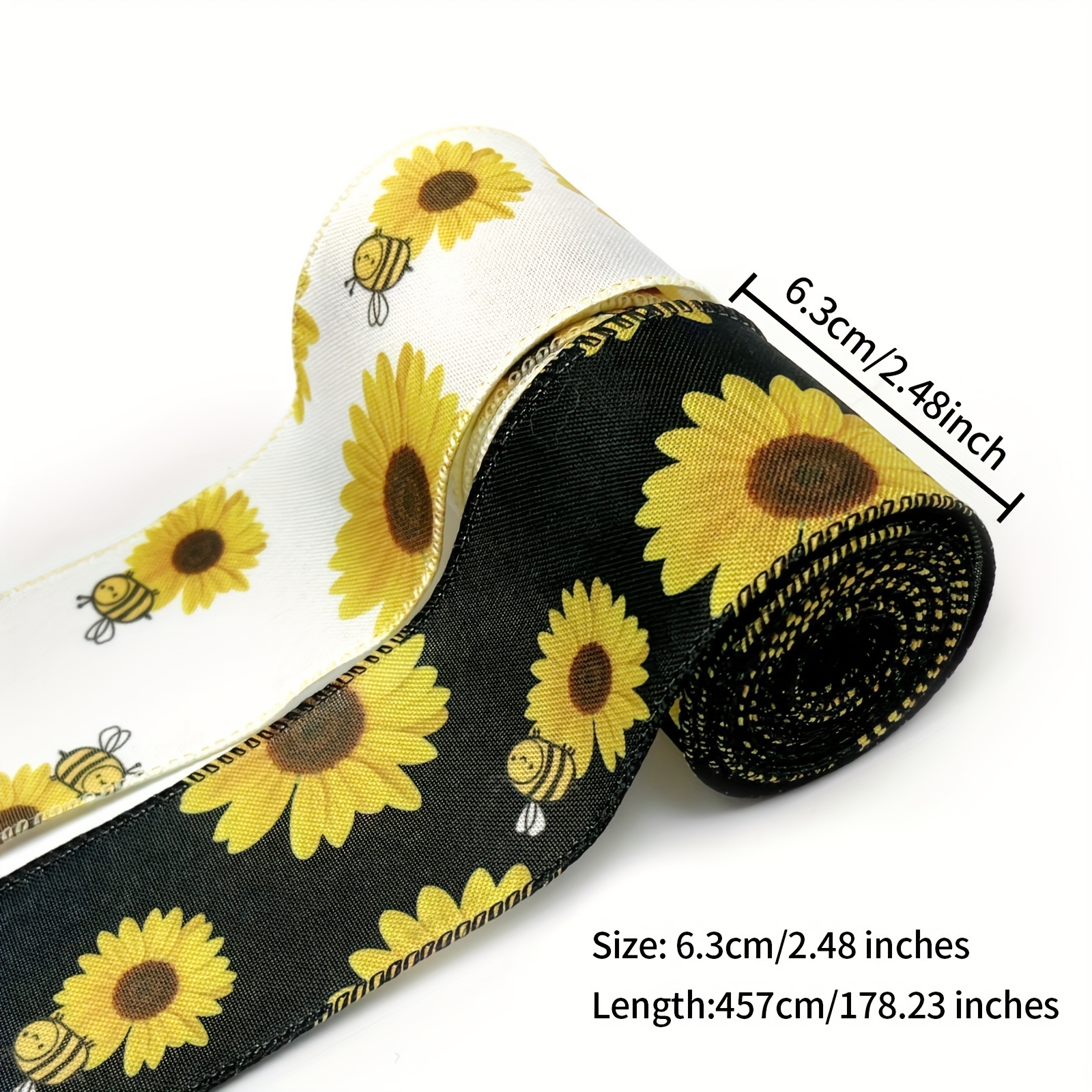 12pcs, 39.4ft Sunflower Party Decorations Sunflower Garland Banners  Sunflower Party Streamer Summer Sun Flower Hanging Decorations For Baptism  Birthda