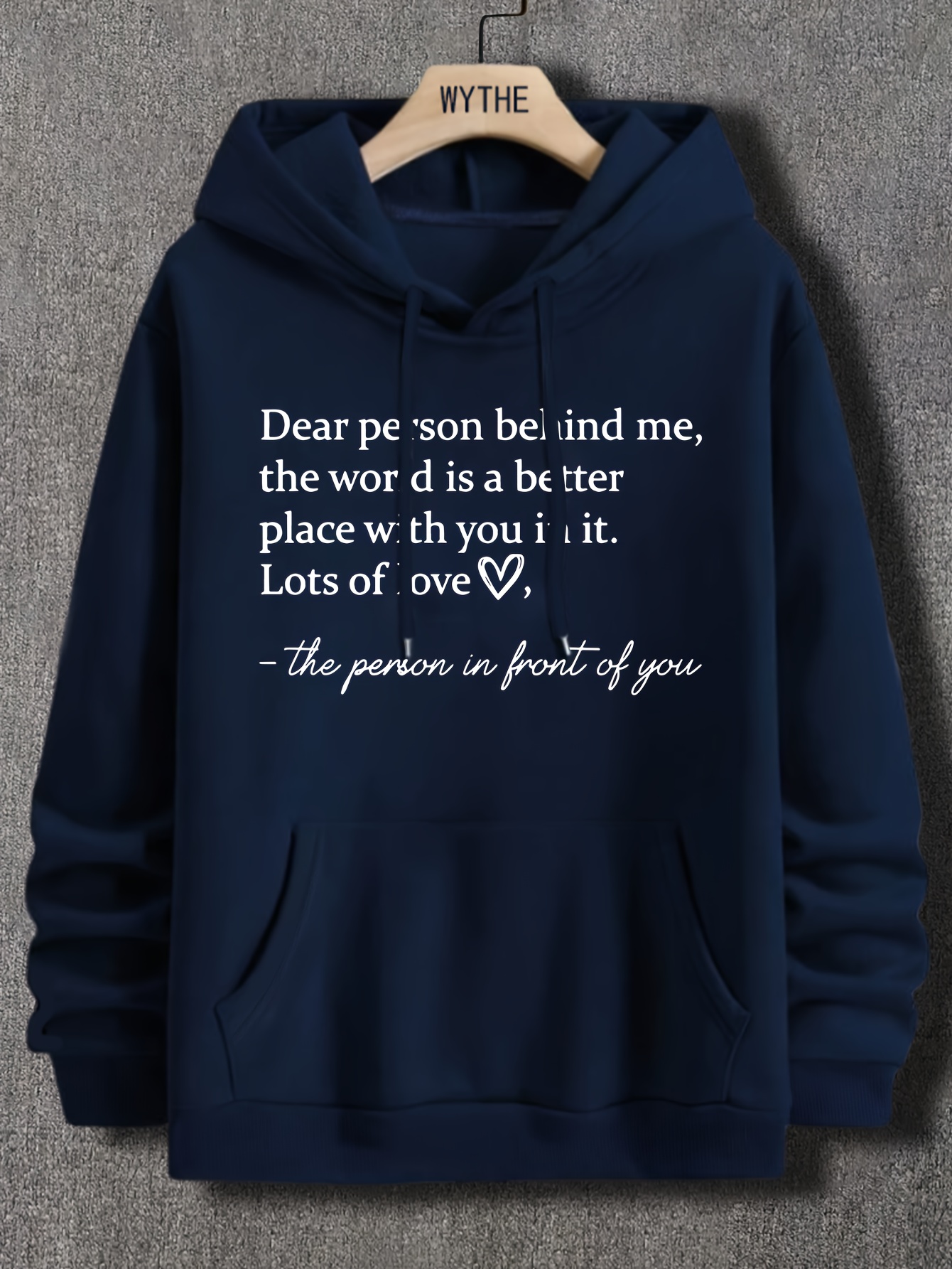 Letter Print Hoodie, Cool Hoodies For Men, Men's Casual Graphic