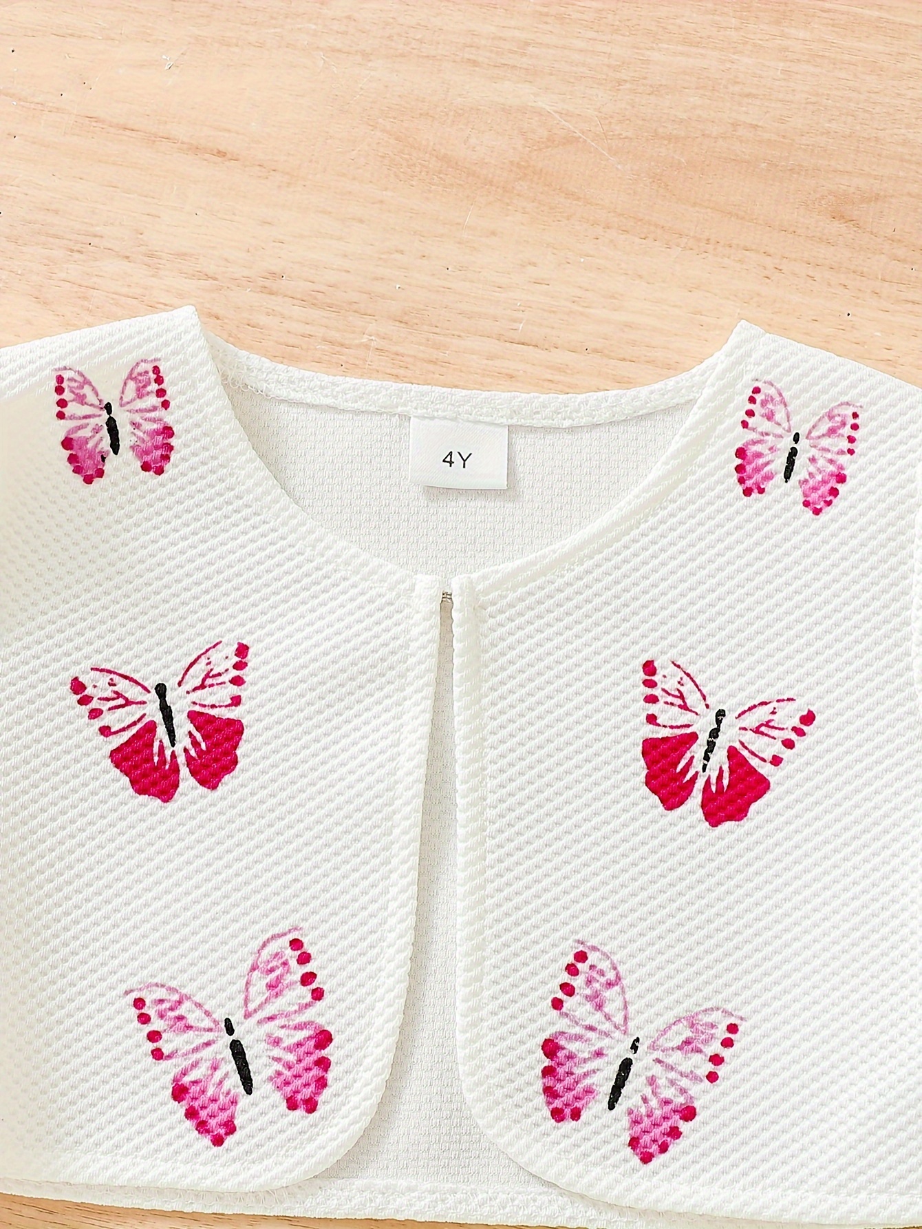 Cute Bugs Butterfly Applique Design #1