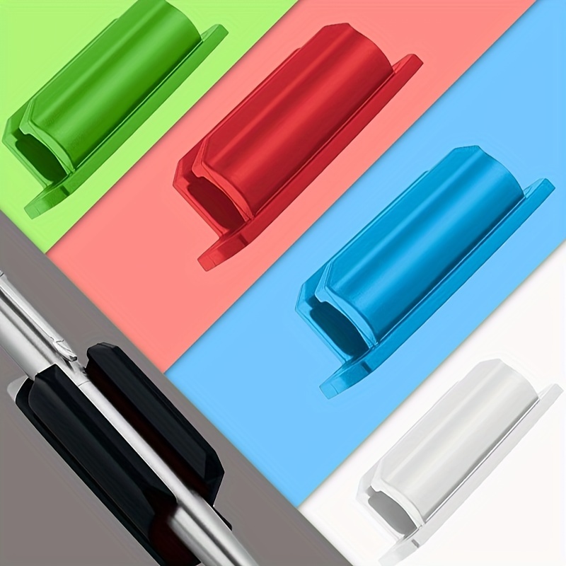 KINBOM 6pcs Support Telecommande Magnétique Montage Mural en Forme de  Tournesol Porte-Stylo Adhésif Conteneurs de Stockage Multimédia Sans Trou  pour Crayon de Télécommande de Téléphone (Blanc) : : Fournitures  de bureau