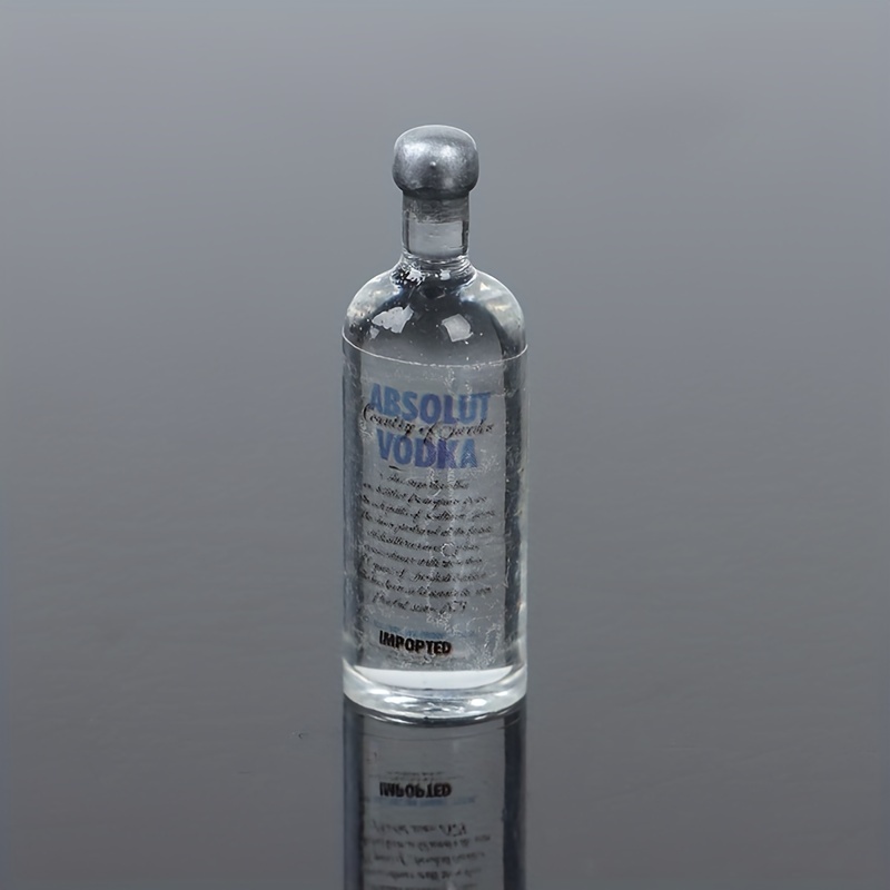 5pcs Mini Vodka Bottle Doll House Food Sand Table Toy Model