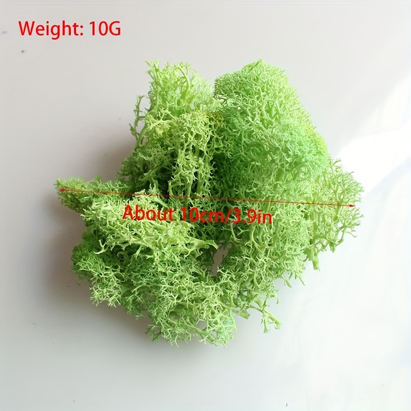 George Fake Moss Artificial Moss For Potted Plants Greenery Moss Home Decor  Fairy Garden Crafts Wedding Decoration Fresh Green 