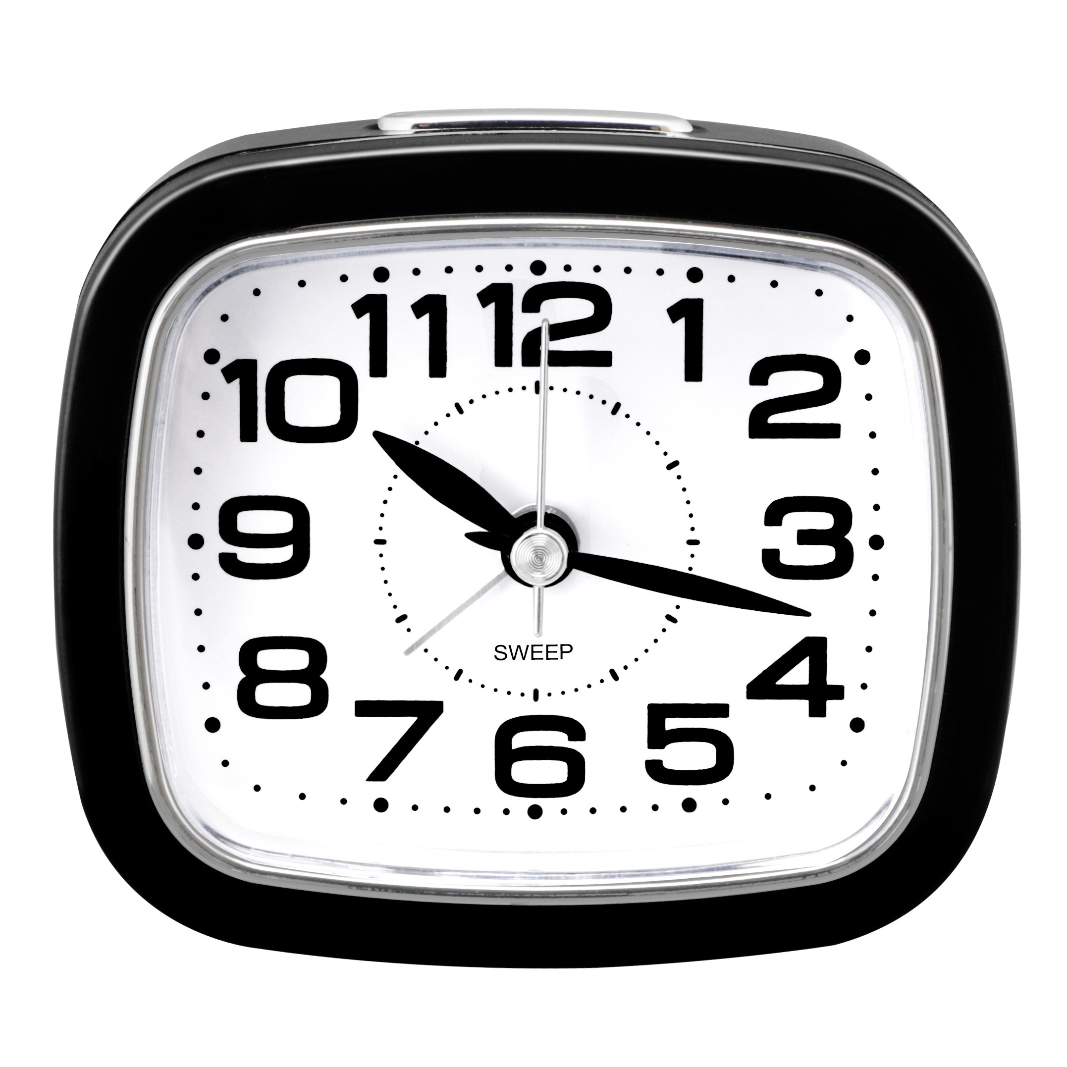 TONPOP Reloj despertador, reloj despertador analógico de doble campana, con  retroiluminación y alarma fuerte, funciona con pilas, resistente y fácil