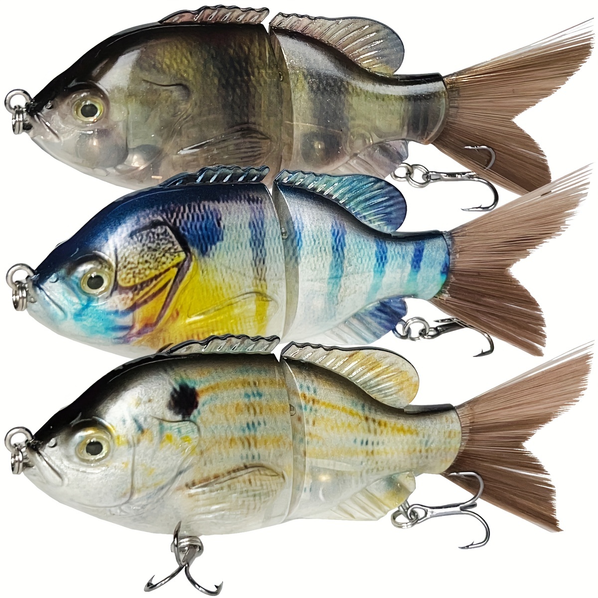 Bionic Swimming Lure: Catch Bass Trout Saltwater Fish Multi - Temu