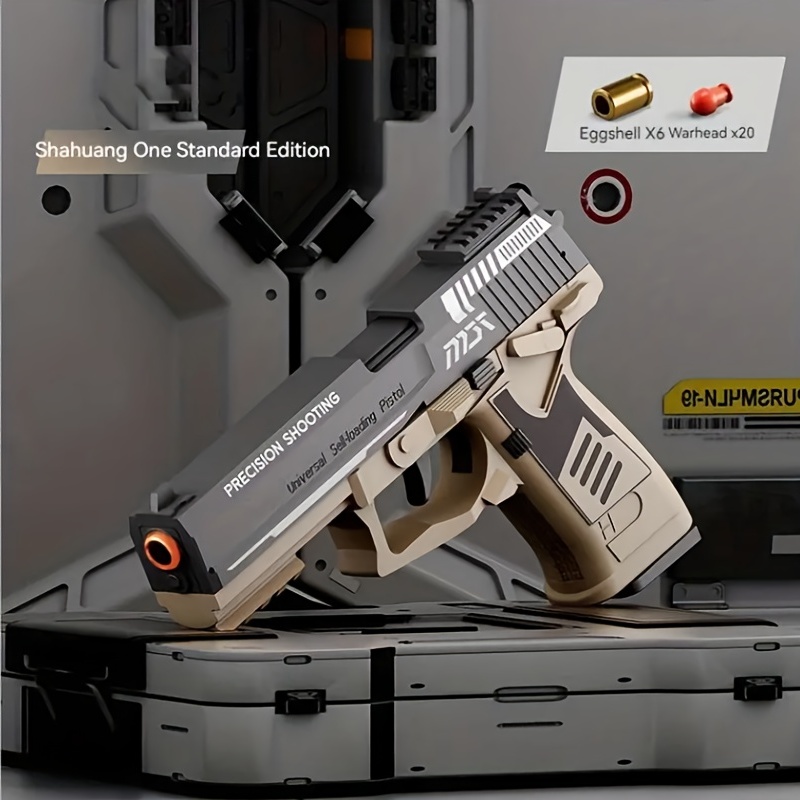 20 CM Automatique Shell Éjection Pistolet Laser Version Jouet