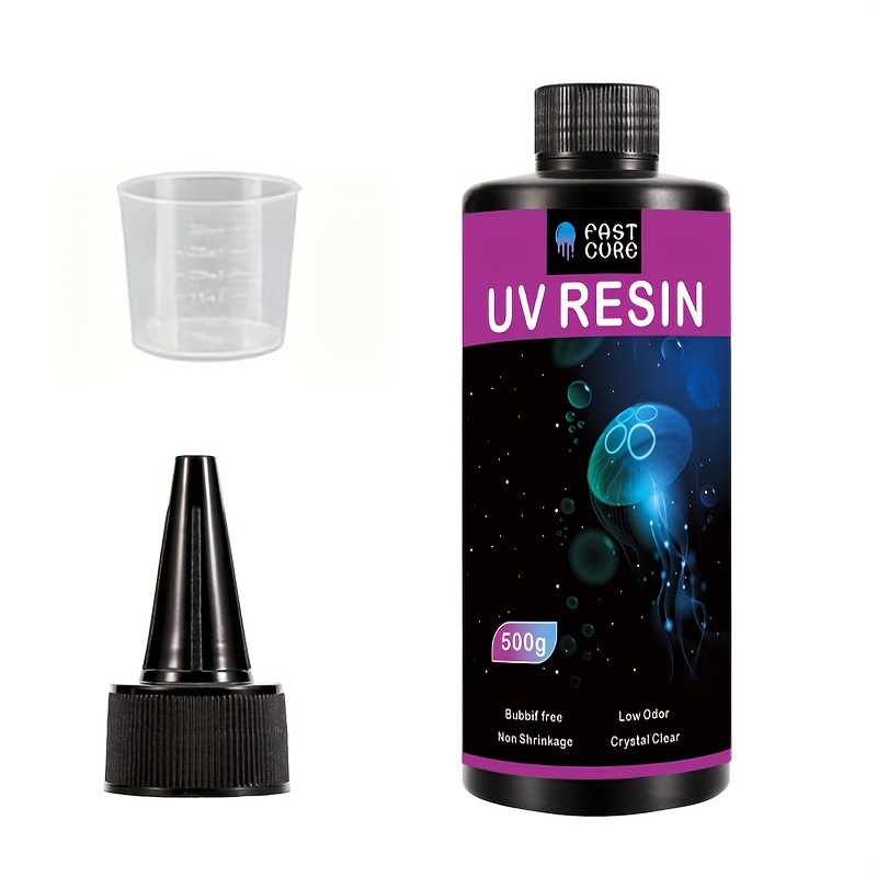 Uv Resin High Gloss Crystal Clear Epoxy Resin Up Premixed Uv Cure Resin,  Solar Cure Sunlight Activated Glue Hard Uv Resin Kit For Jewelry Making,  Casting And Coating, Diy Crafts, Resin Art