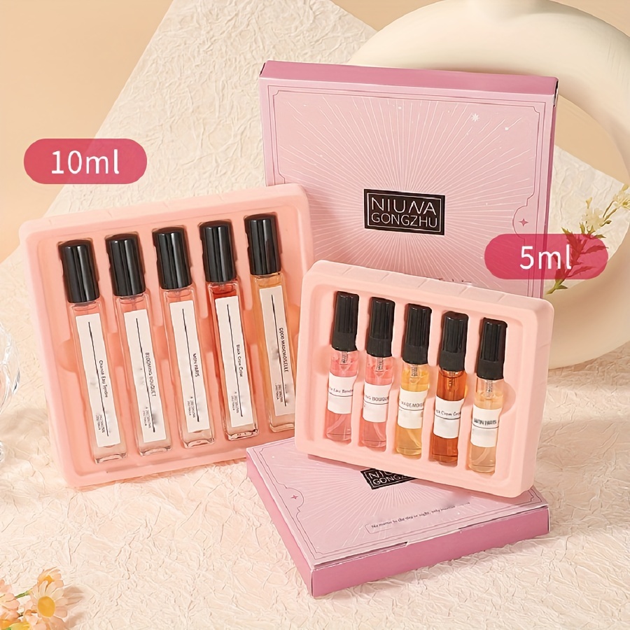 

Women's Perfume Gift Set, Refreshing And Long Lasting Fragrance With Floral Notes, A Perfect Valentine's Day Gift For Her