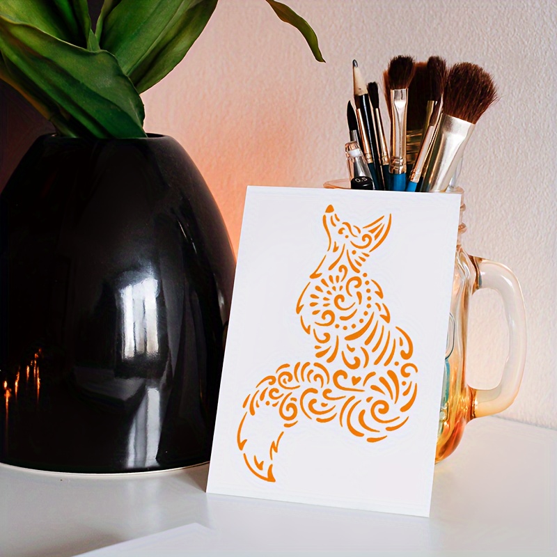 Animal Theme Stencils. Reusable Washable Elephant Rabbit - Temu