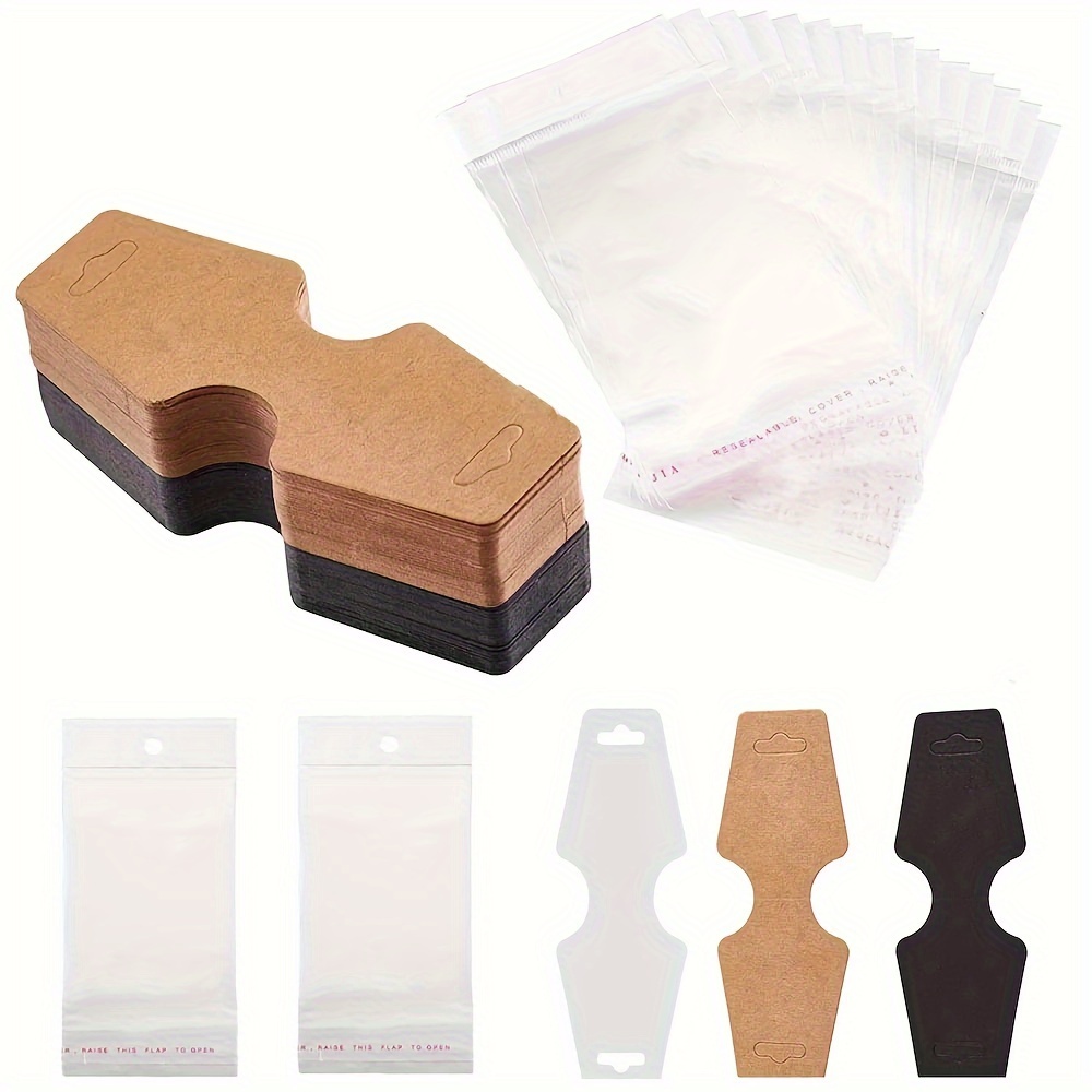 Kraft Paper Packing For Necklace Bracelets Jewelry Display - Temu