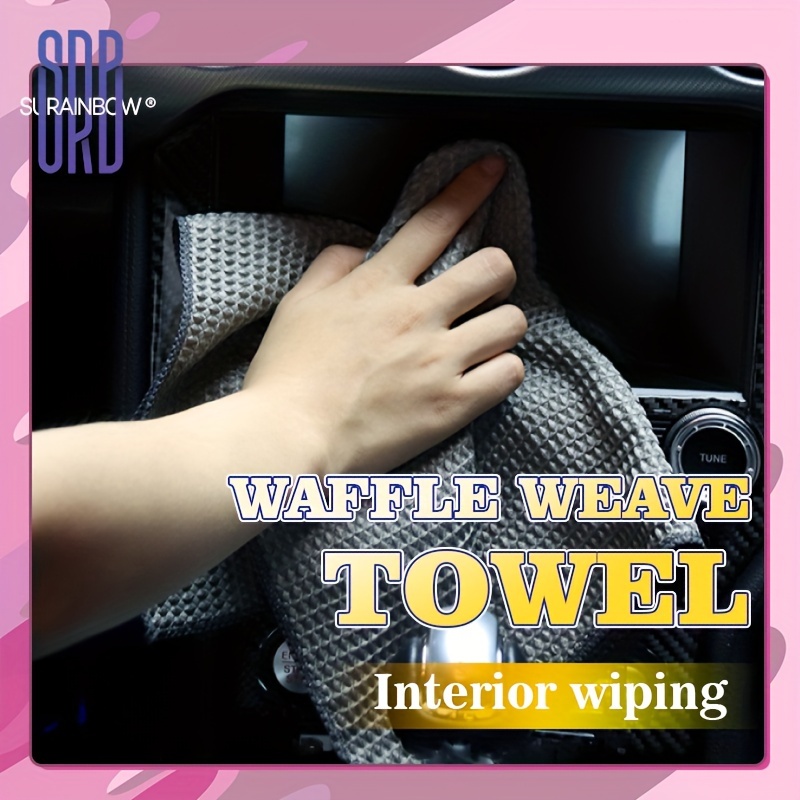 Rely Services Australia - Pureworx Waffle Weave Cleaning Cloth, Natural  Cleaning