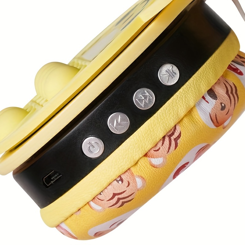 Foldable Cute Cartoon Headphones Ear Headphone Temu