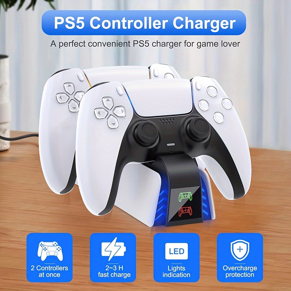 Stazione Ricarica Controller Ps5 Caricabatterie Controller - Temu