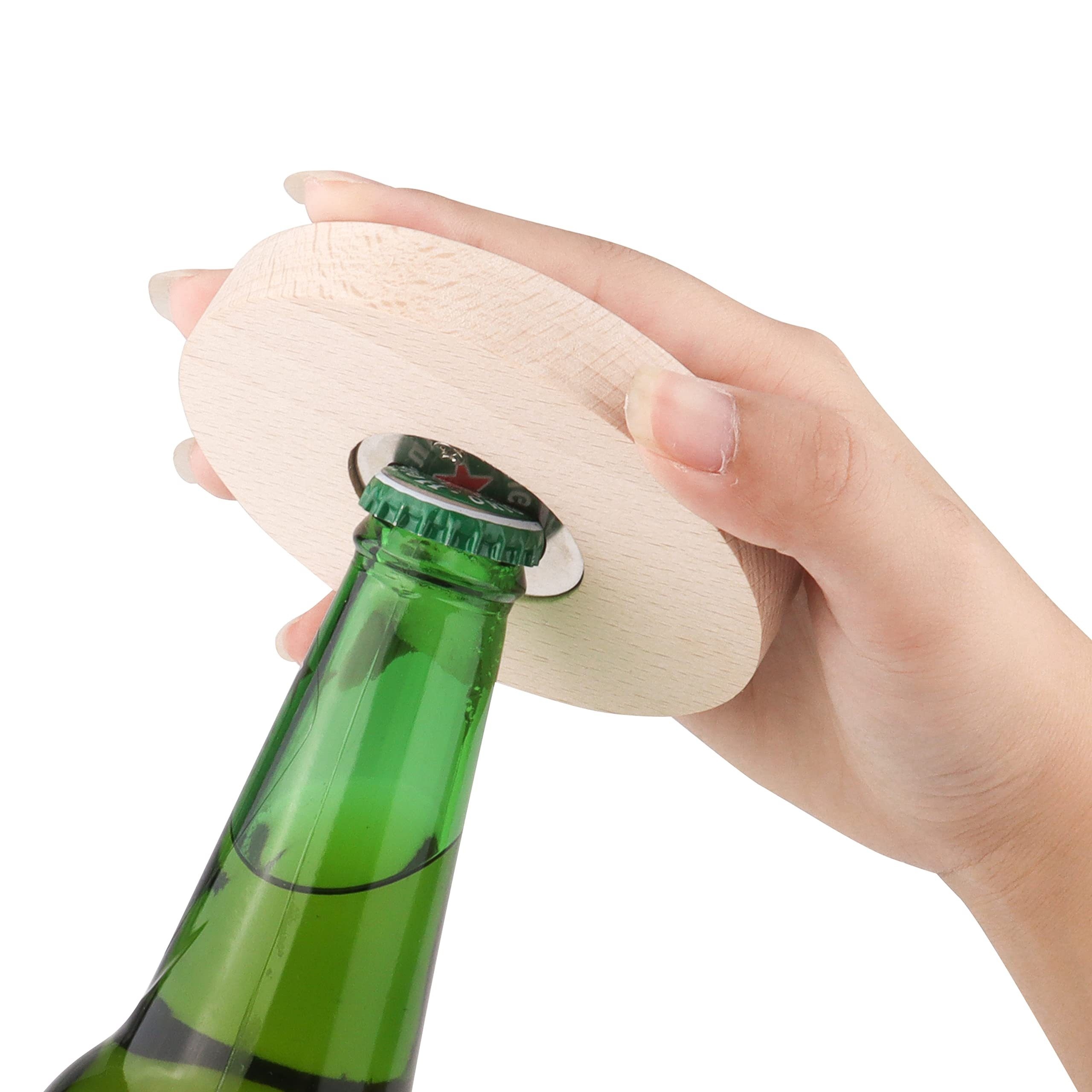 Novelty Wooden Beer Bottle Opener Funny Birthday Gifts For Him