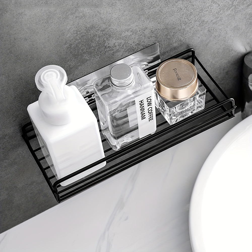 Bathroom Storage Rack Kitchen Multifunctional Wall Mounted Caddy