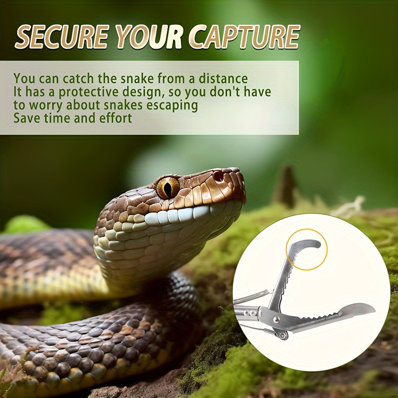 Pince de capture pour reptiles