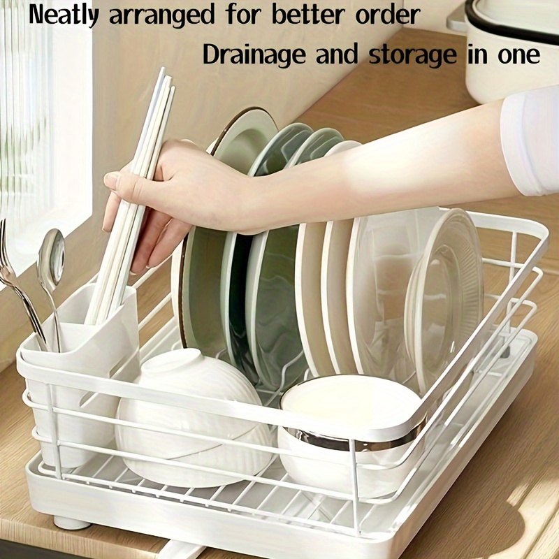 kitchen anti-rust dish storage holder rack