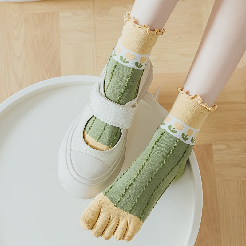 Calcetines Con Dedos Mujer