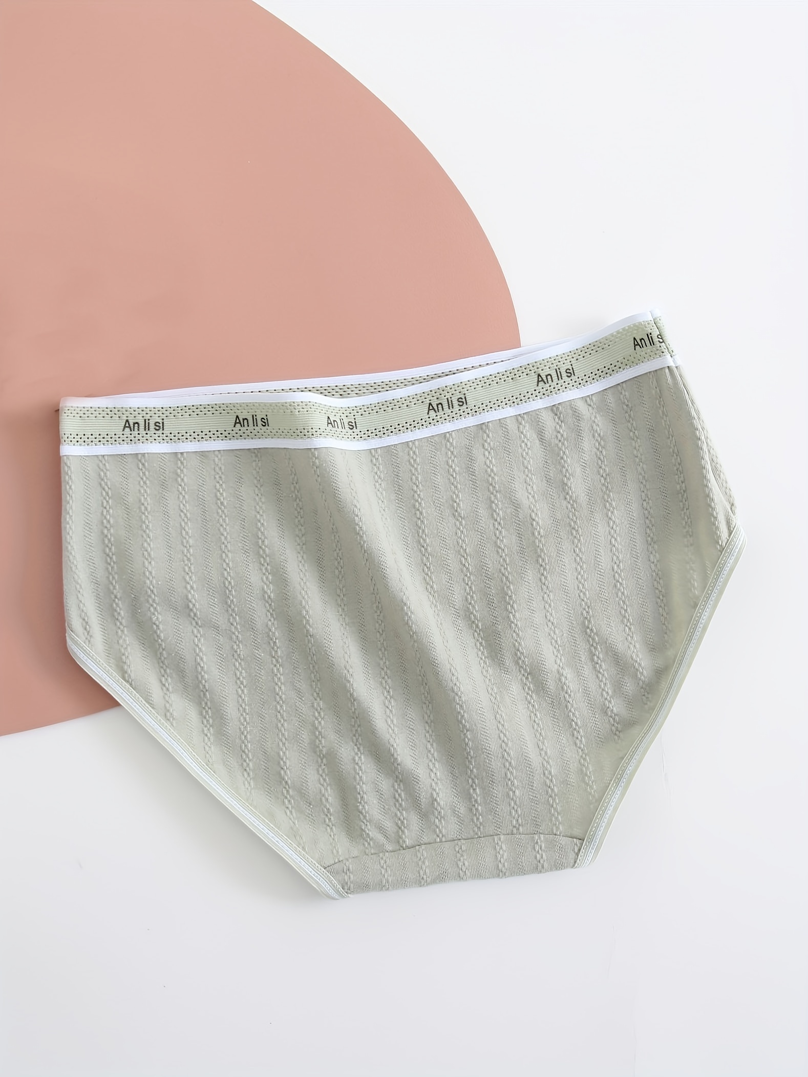 Letter Tape Briefs Comfy Breathable Intimates Sports Panties - Temu