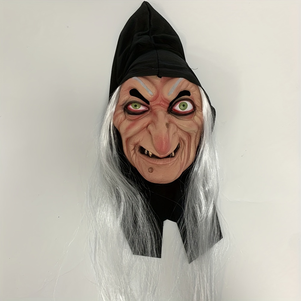 Dropship 1pc, Halloween Horror Witch Mask, Latex Head Mask, Witch Granny  Granny Mask, Stage Performance Props, Face Mask, Cosplay Mask, Events  Cosplay Props, Party Supplies to Sell Online at a Lower Price