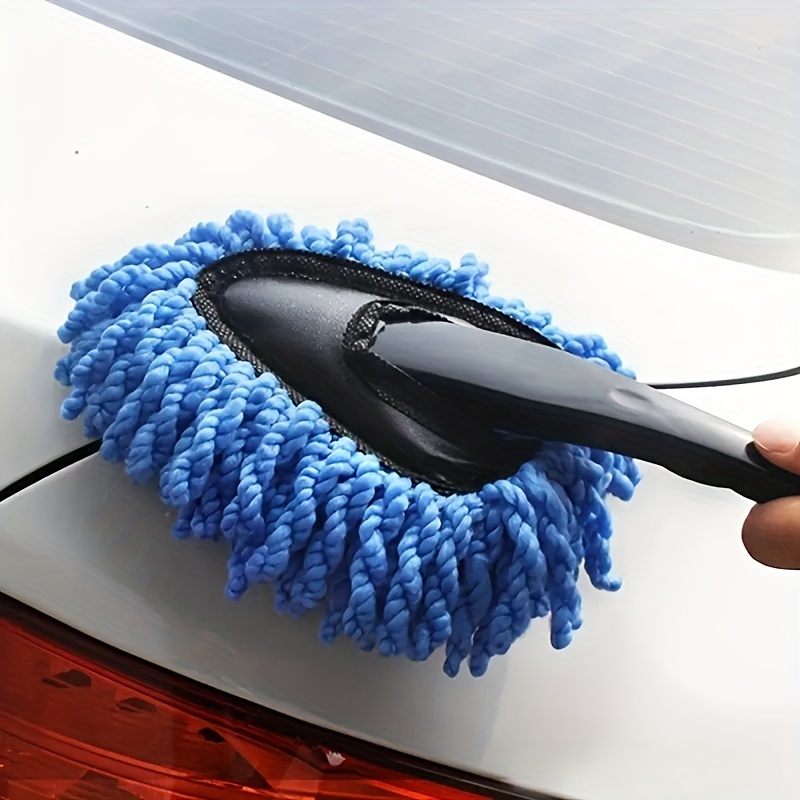 Car Wash Microfiber Flexible Duster Car Wash, Car Cleaning Accessories,  Microfiber, Brushes, Wet, Dry, Office CleaningBrushwith Retractable Handle