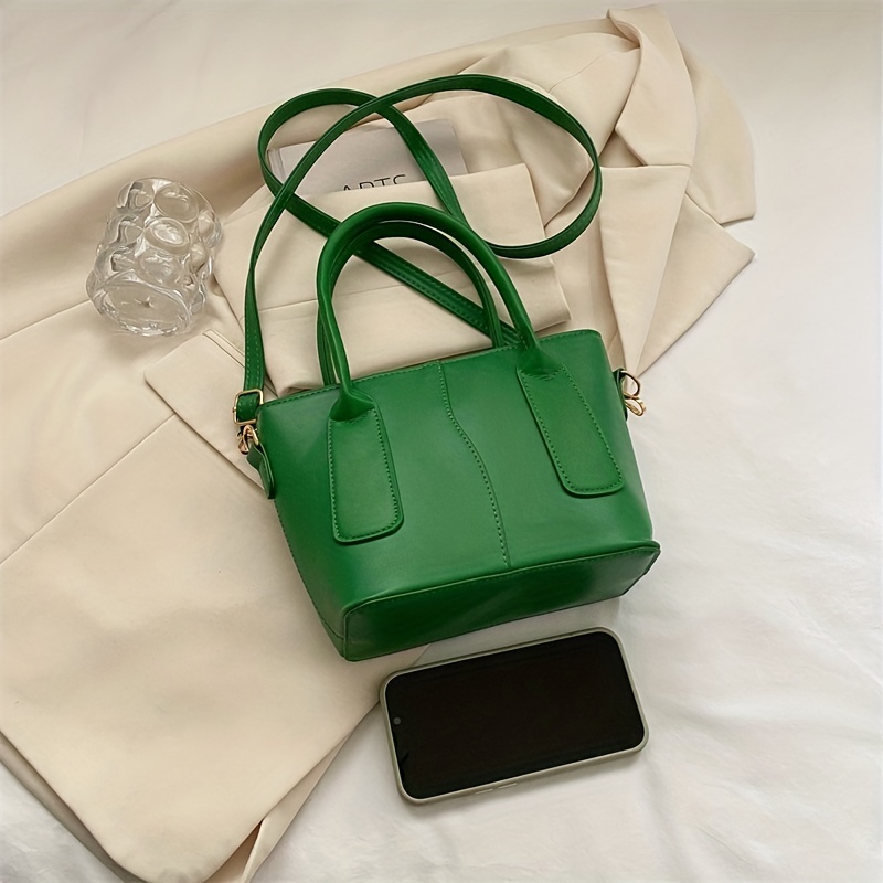 Stylish Solid Handbag Crossbody Bag Women's Satchel Purse