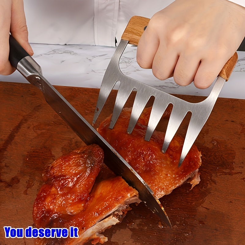 Stainless Steel Bear Claws Meat Shredder Meat Divider BBQ Meat