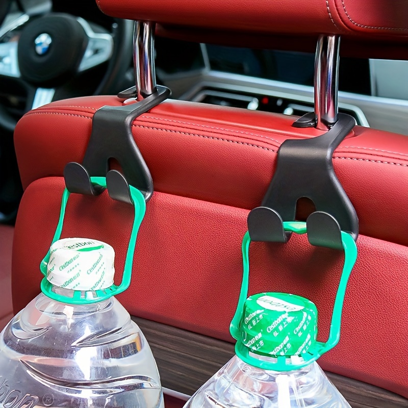 Universal Car Headrest Back Seat Hook 1/2/4pcs Seat Hanger Vehicle  Organizer Holder for Handbags Purses Coats and Grocery Bag - AliExpress