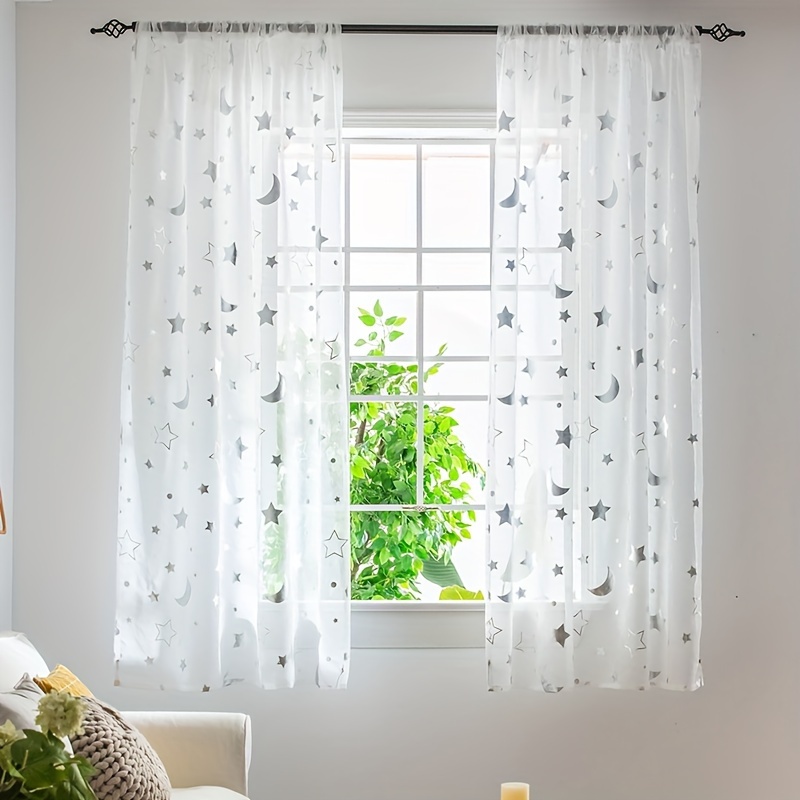 blanco pura cortinas de la ventana visillos cortos para la sala de estar  del dormitorio moderno tul organza cortinas persianas cortinas…
