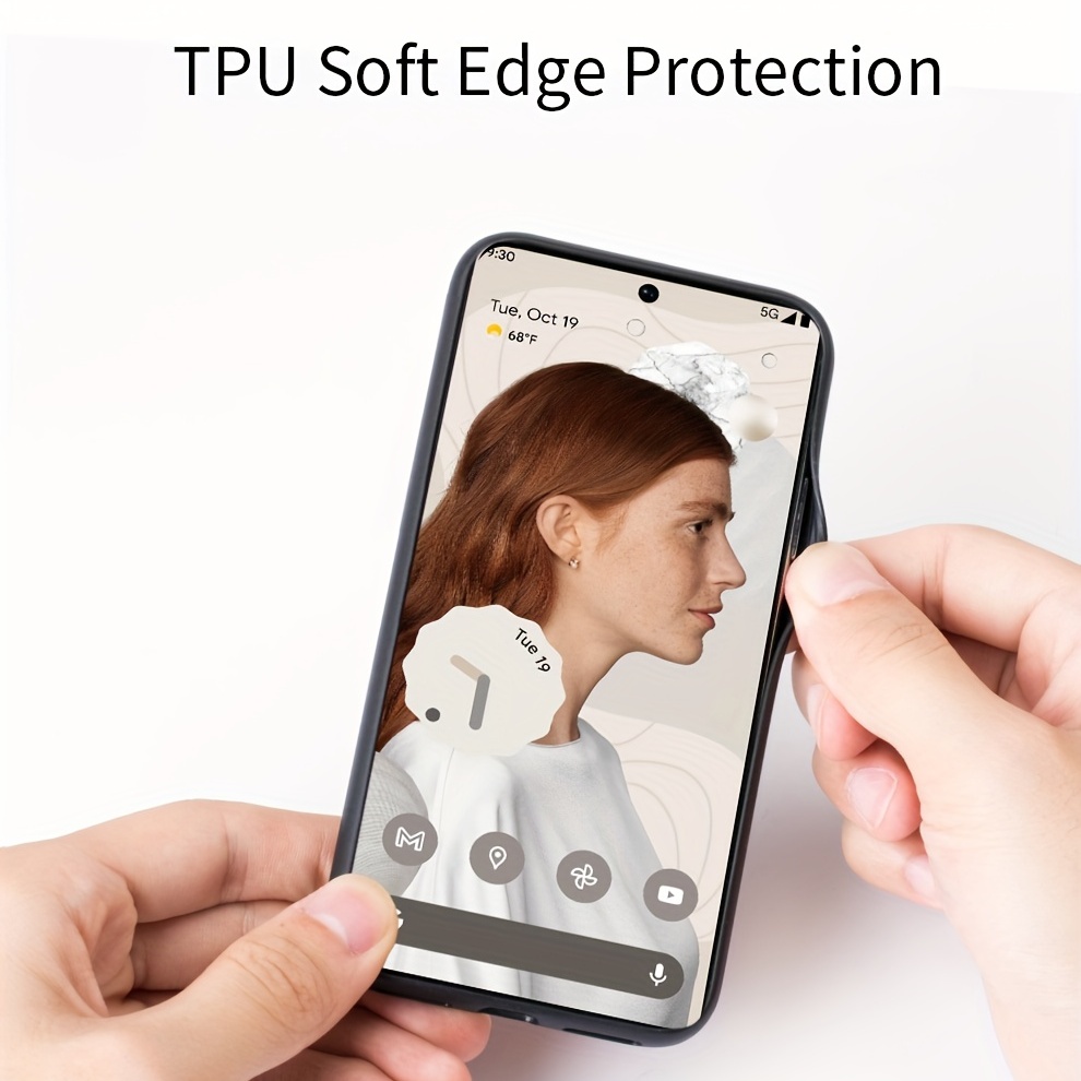 Case Google Pixel 8 Pro Funda Tpu Around Edge Protection - Temu