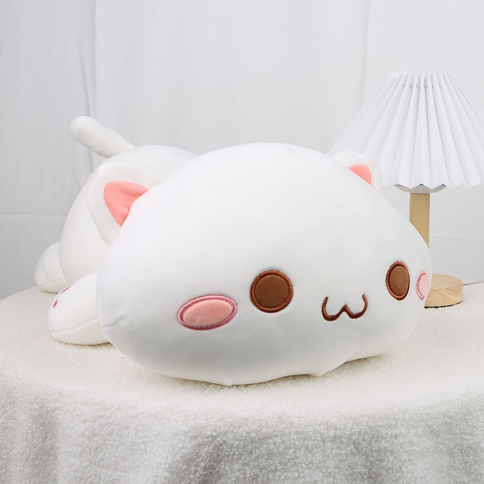 Cat Plush Pillow Sofa Cushion Plush Toy Stuffed Cartoon - Temu