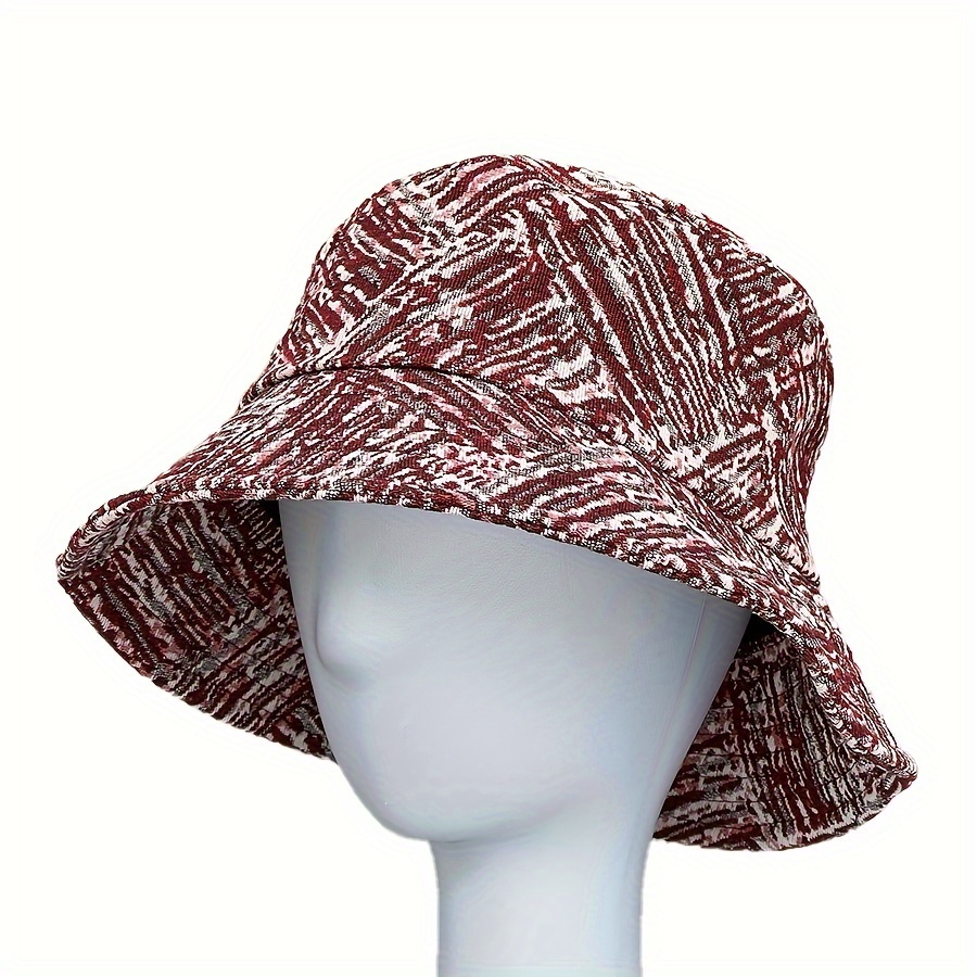1pc Sun Hat Fishing Hat Summer Outdoor Bucket Hat Big Brim Bucket