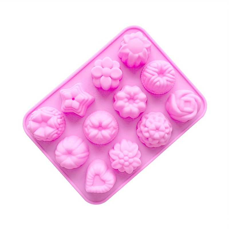 1pc Flower Shaped DIY Silicone Mold