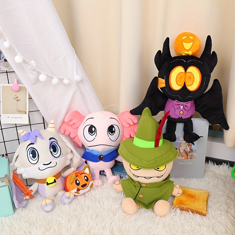 CROSS-BORDER NEW HALLOWEEN Plush Toy Dark Skull Bunny Cartoon Doll