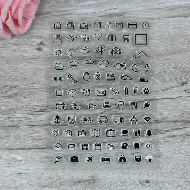 Stamps - 2023 Stamps No. 44 Post Postage Collection Diy Clear Album  Silicone Seal - Aliexpress
